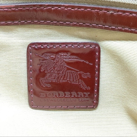 BURBERRY Nova Check Tote Bag - Picture 9 of 14